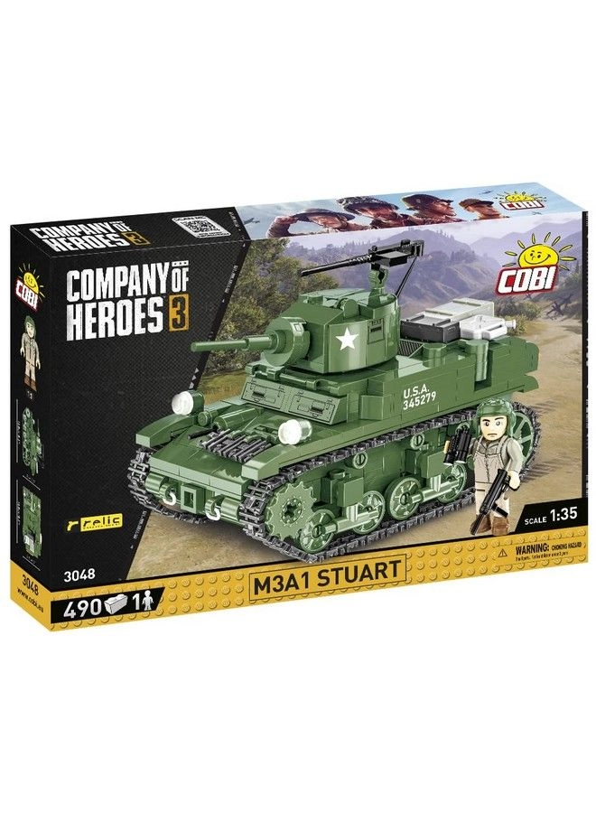 M3A1 Stuart Tank - Company Of Heroes 3