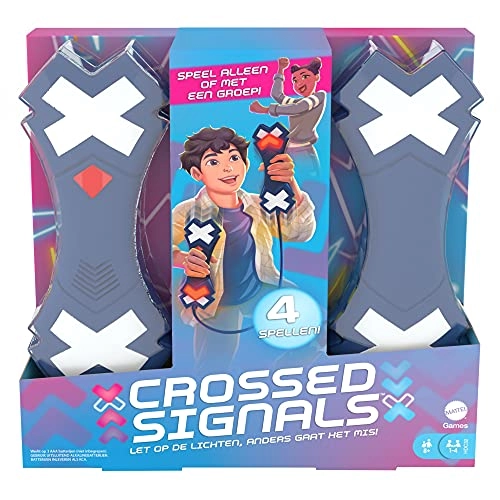 Mattel Games HDC32 Crossed Signals Educational - 8 years+