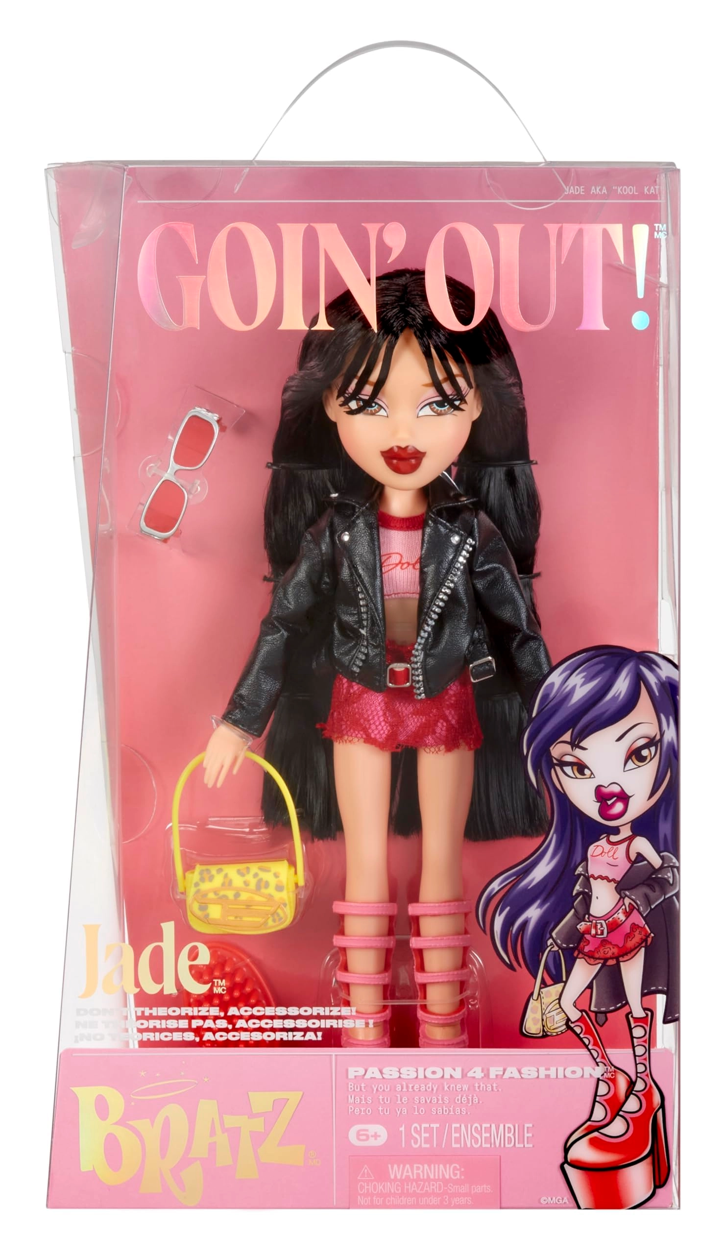 MGA Entertainment Jade Collectible Fashion Doll - Goin' Out! Red Ages 6+