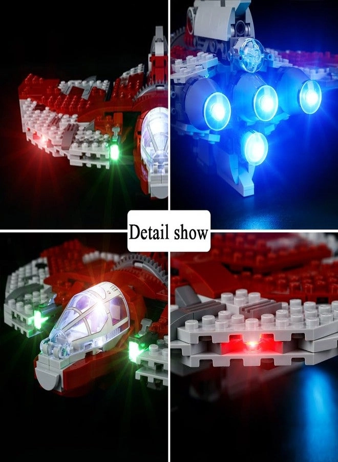 LED Light Kit - Compatible with Lego 75362 Lights Only