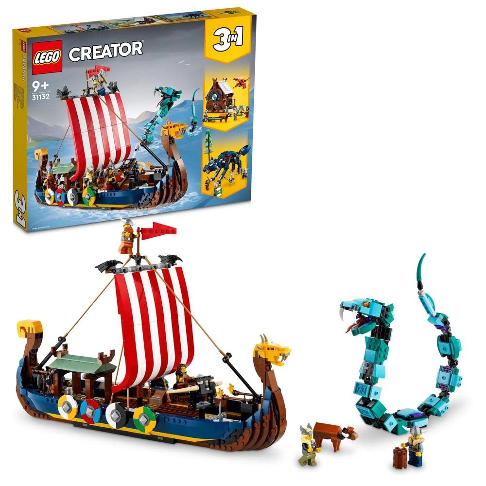 LEGO Creator 3in1 Viking Ship and The Midgard Serpent (31132)