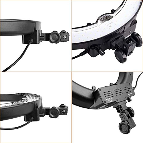 LED Ring Light - 18-inch 3 Color Modes 10 Brightness