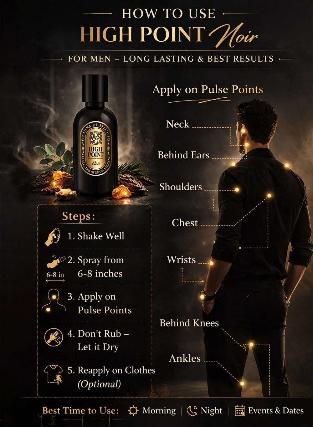 Highpoint Noir - Eau de Parfum 30ml