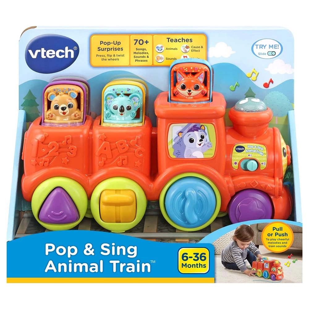 Pop & Sing Animal Train