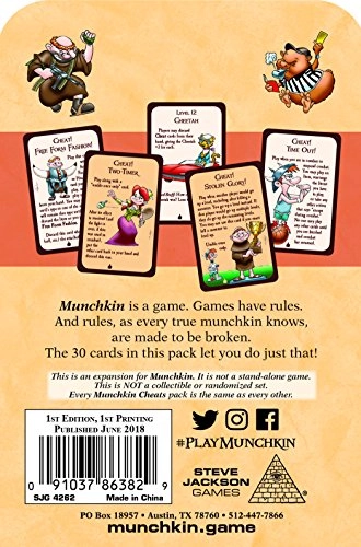 Munchkin: Cheats (Mini-Expansion) - Card Game