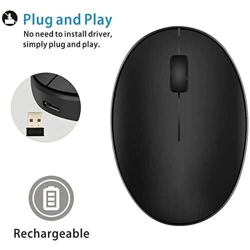 Mini Rechargeable Optical Mouse - Wireless