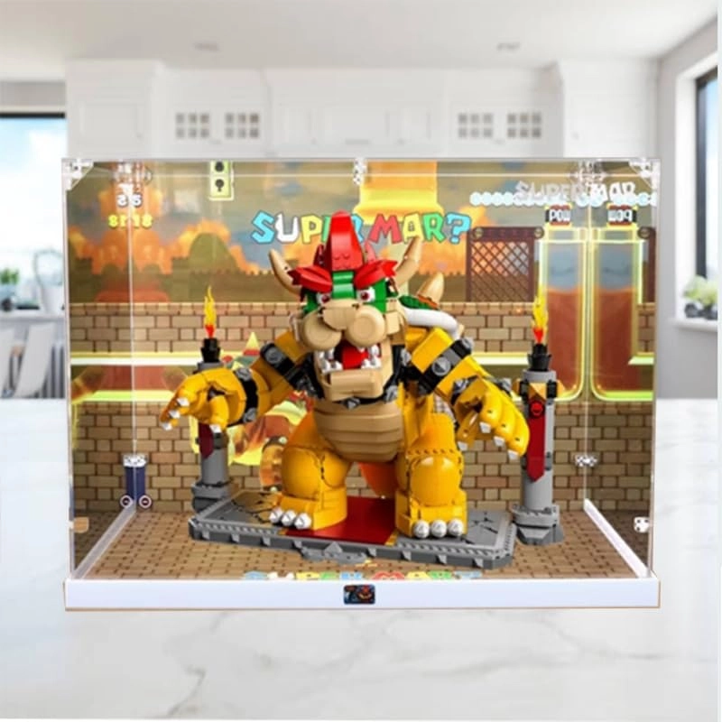 Clear Acrylic Display Case - LegoSuperMario