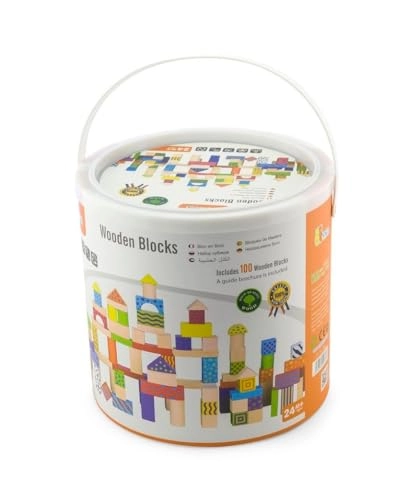 Wooden Blocks - 100pcs