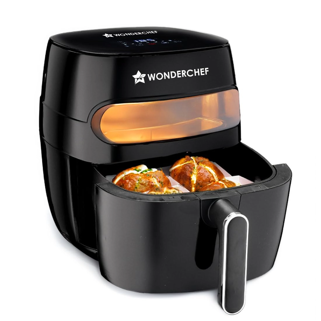 Wonderchef Home Appliances Pvt. Ltd Swift Digital Air Fryer with Window