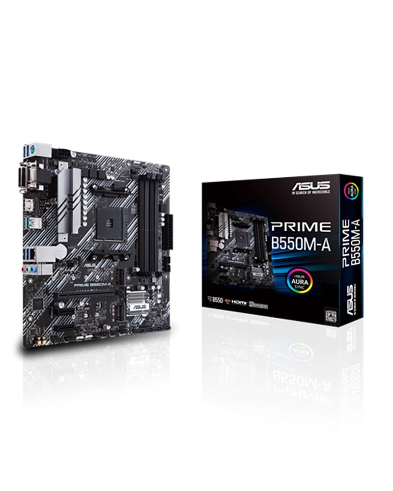 ASUS B550M-A - AMD B550 128GB DDR4 MATX