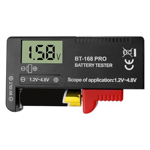 kinrguiyuez Digital Battery Tester - 1.2V