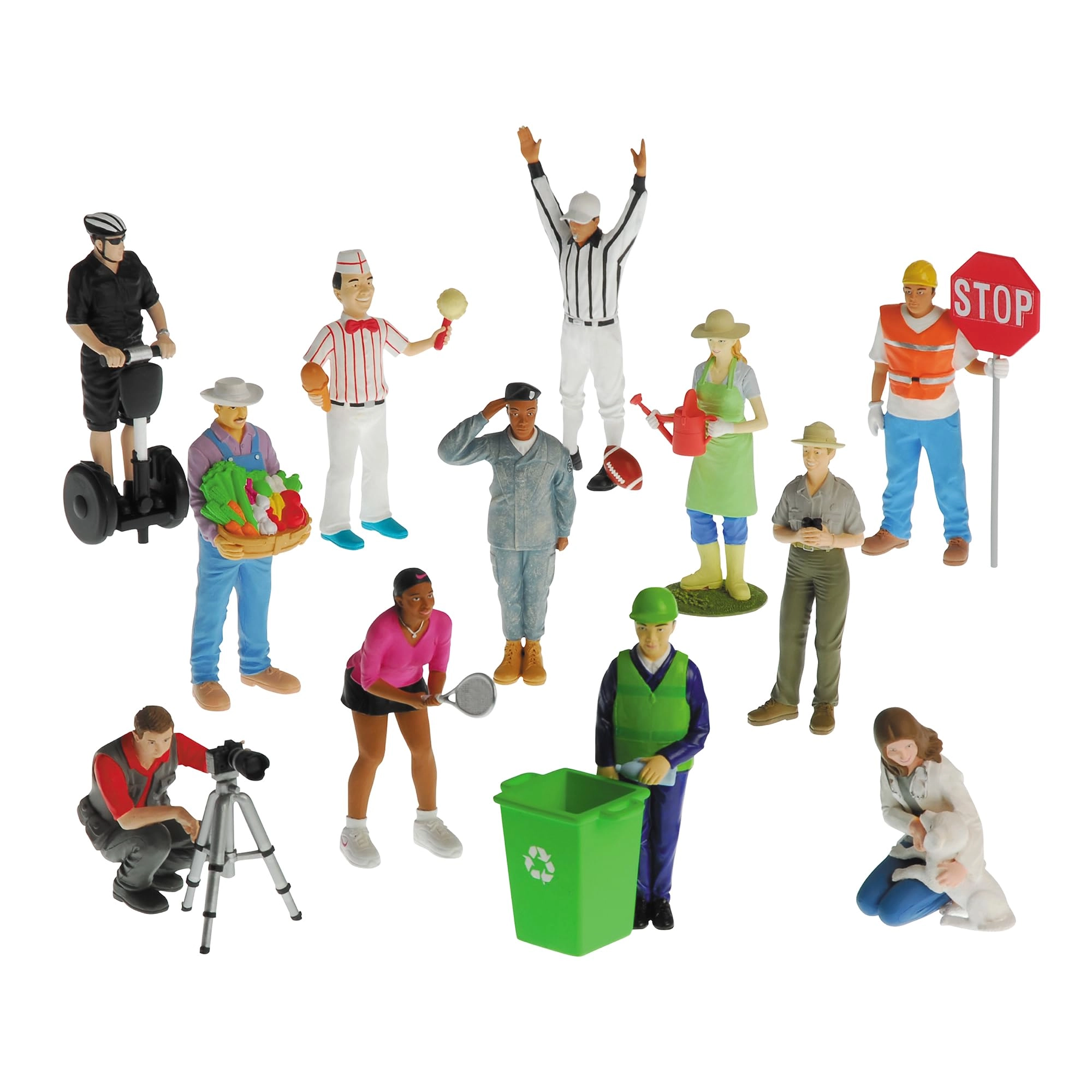 US Toy & Constuctive Playthings Pretend Professionals - 3 years Professionals Career Doll Figures 12