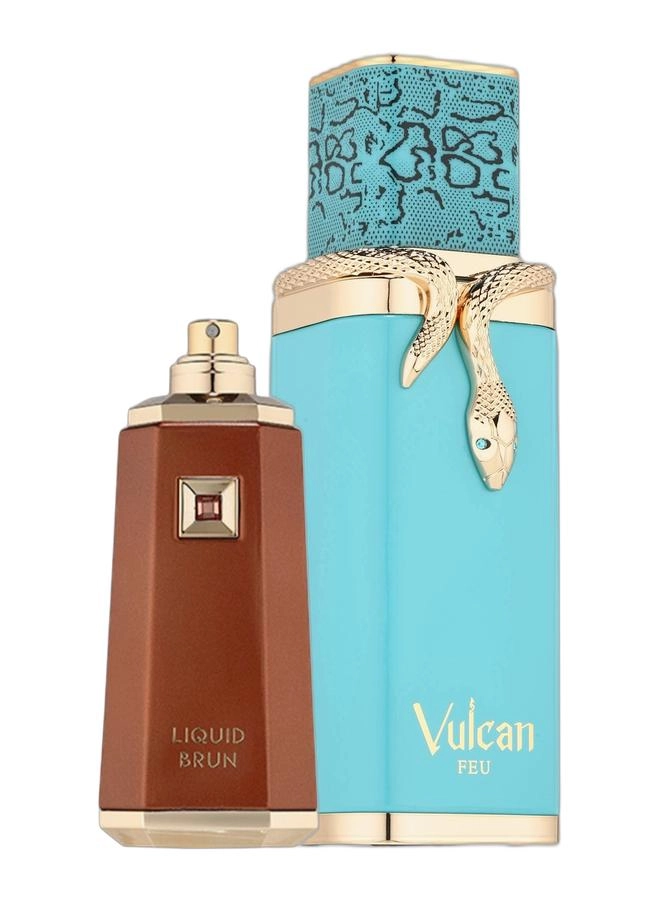 French Avenue Liquid Brun - Eau de Parfum 100ml + Vulcan Feu - Eau de Parfum 100ml