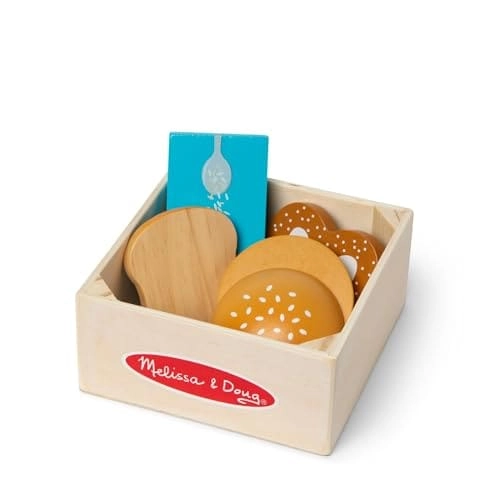 Wooden Food Groups Play Set - 9-Piece