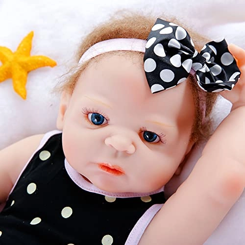 Reborn Baby Doll - 22 Inch Vinyl Girl Ages 3+