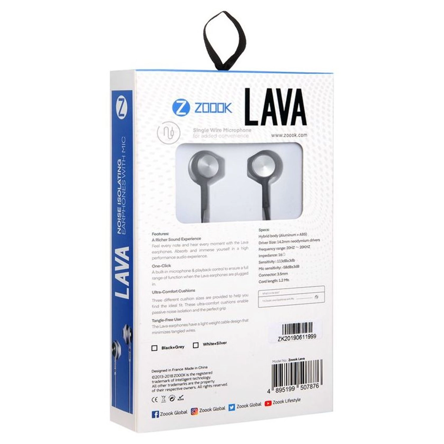 LAVA Wired Earphone