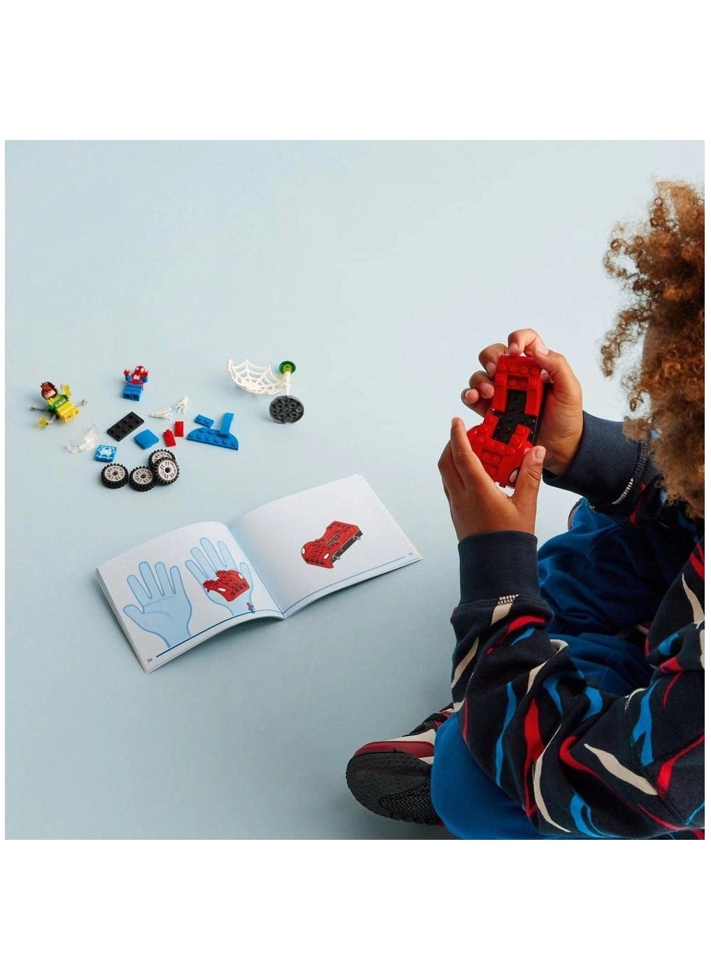 Marvel Spider-Man's Car and Doc Ock Set - Glow in the Dark 4+ Years