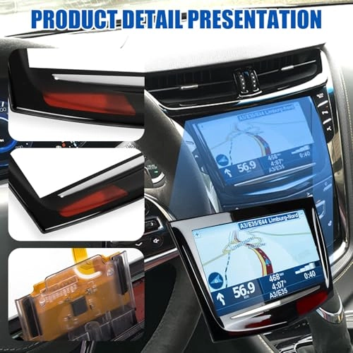 CUE Touch Screen Display - Compatible with 2013-2017 ATS Escalade SRX XTS CTS CTS-V Includes Trim Removal Tool