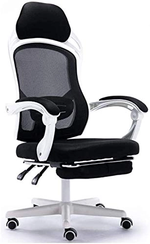 Desk Chair - PU Leather Brown High Back