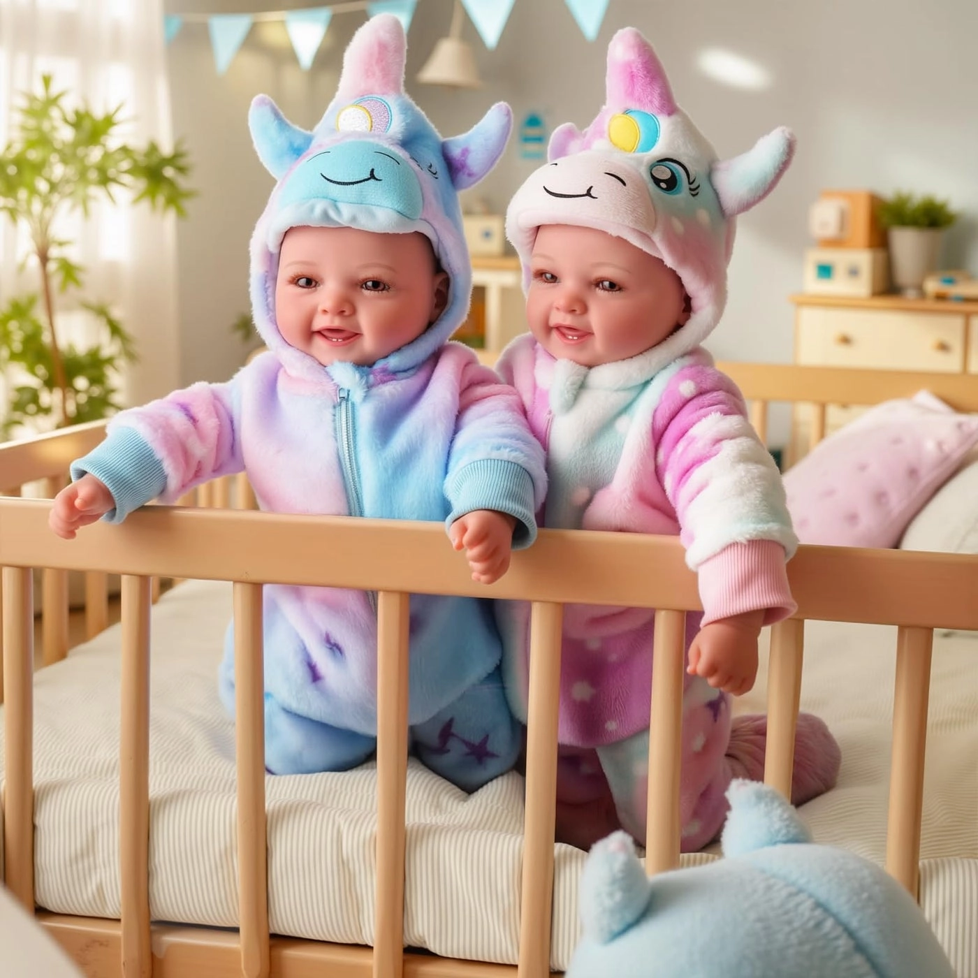 Reborn Baby Doll - 17 inch Soft Body Twins Ages 3+