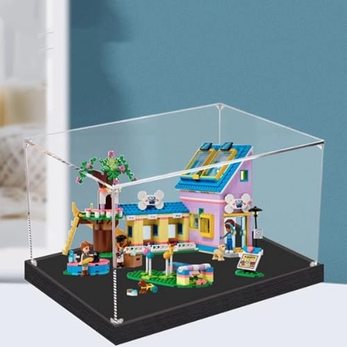 Acrylic Display Box for LEGO 41727 Dog Rescue Centre Model