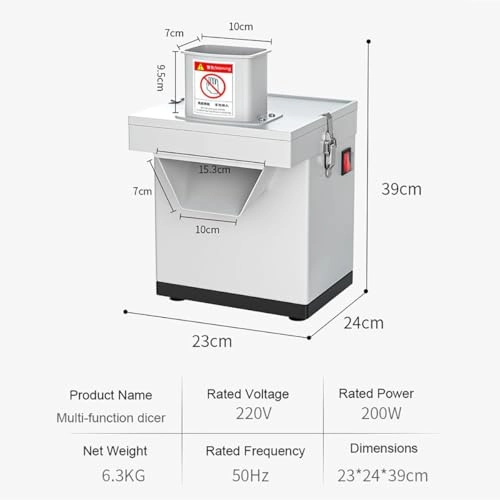 Commercial Electric Food Processor - 200W