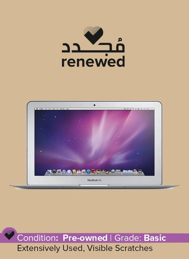Apple (Renewed) Macbook Air MC505LL/A 2010 - 11.6'' Core 2 Duo 4GB DDR3 128GB SSD