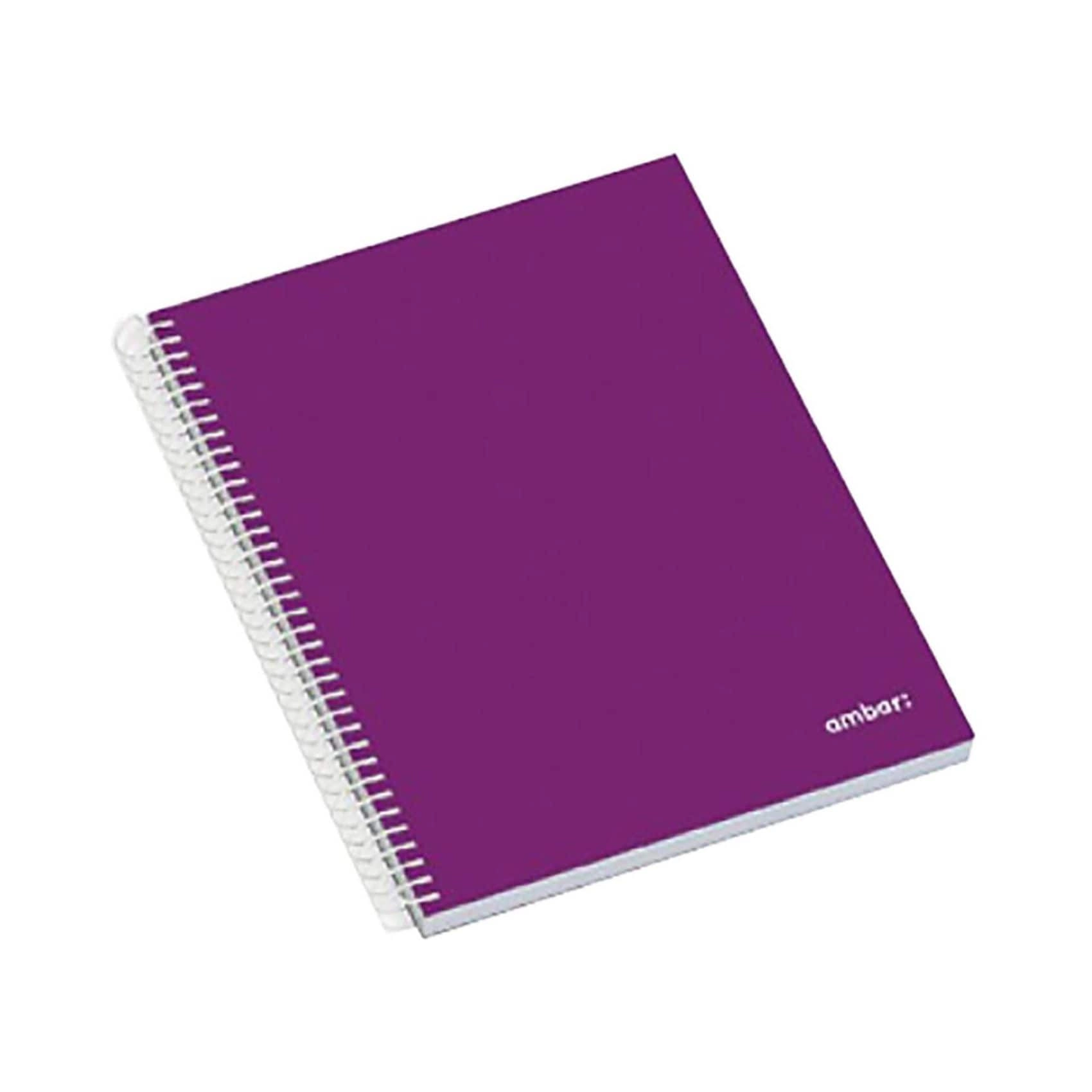 Ámbar School Notebook A5 Hardcover - Lined 100 Sheets