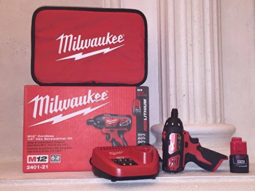 2401-21 - M12 12V 1/4" Hex Screwdriver