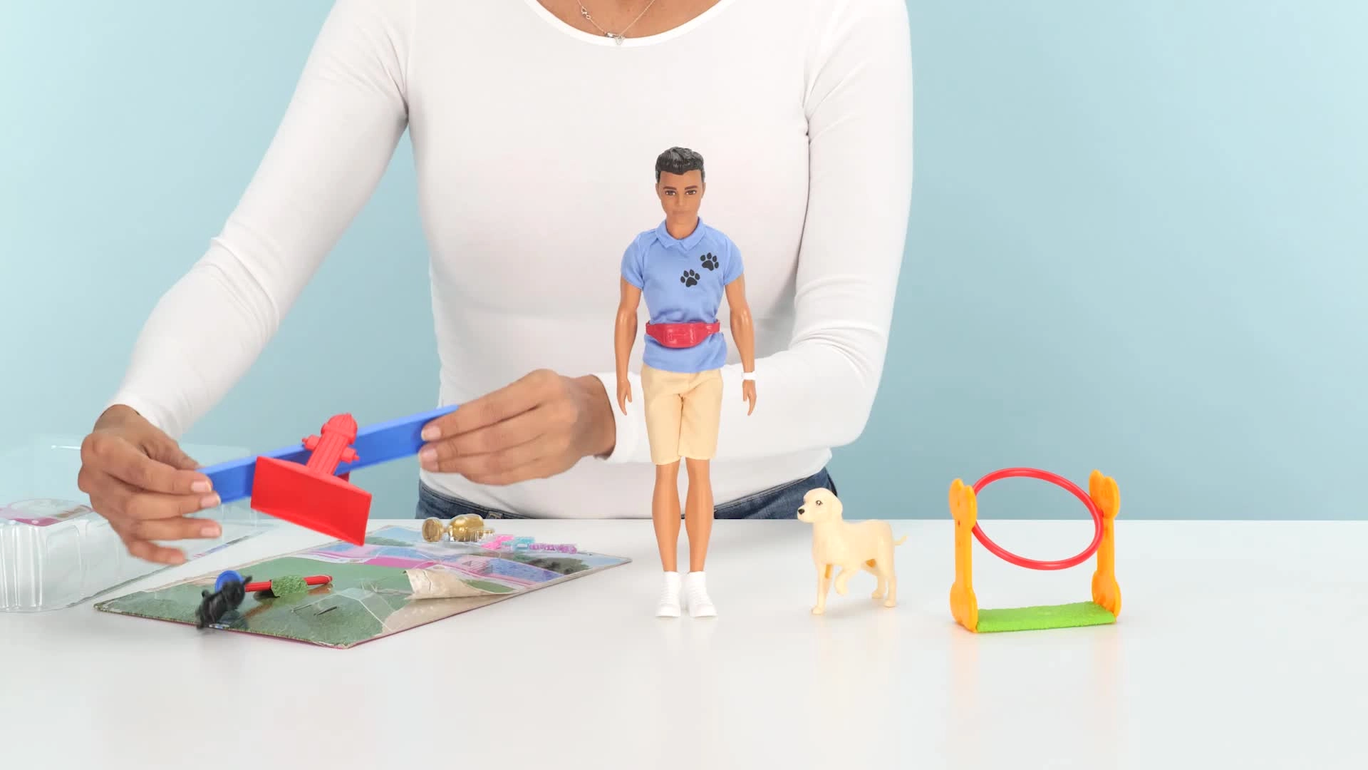 Barbie Ken Career Playset - Plastic Multicolor