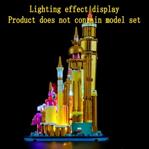 LED Light Set - Plastic Metal Ariel's Mini Castle for LEGO Ariel's Mini Castle 40708