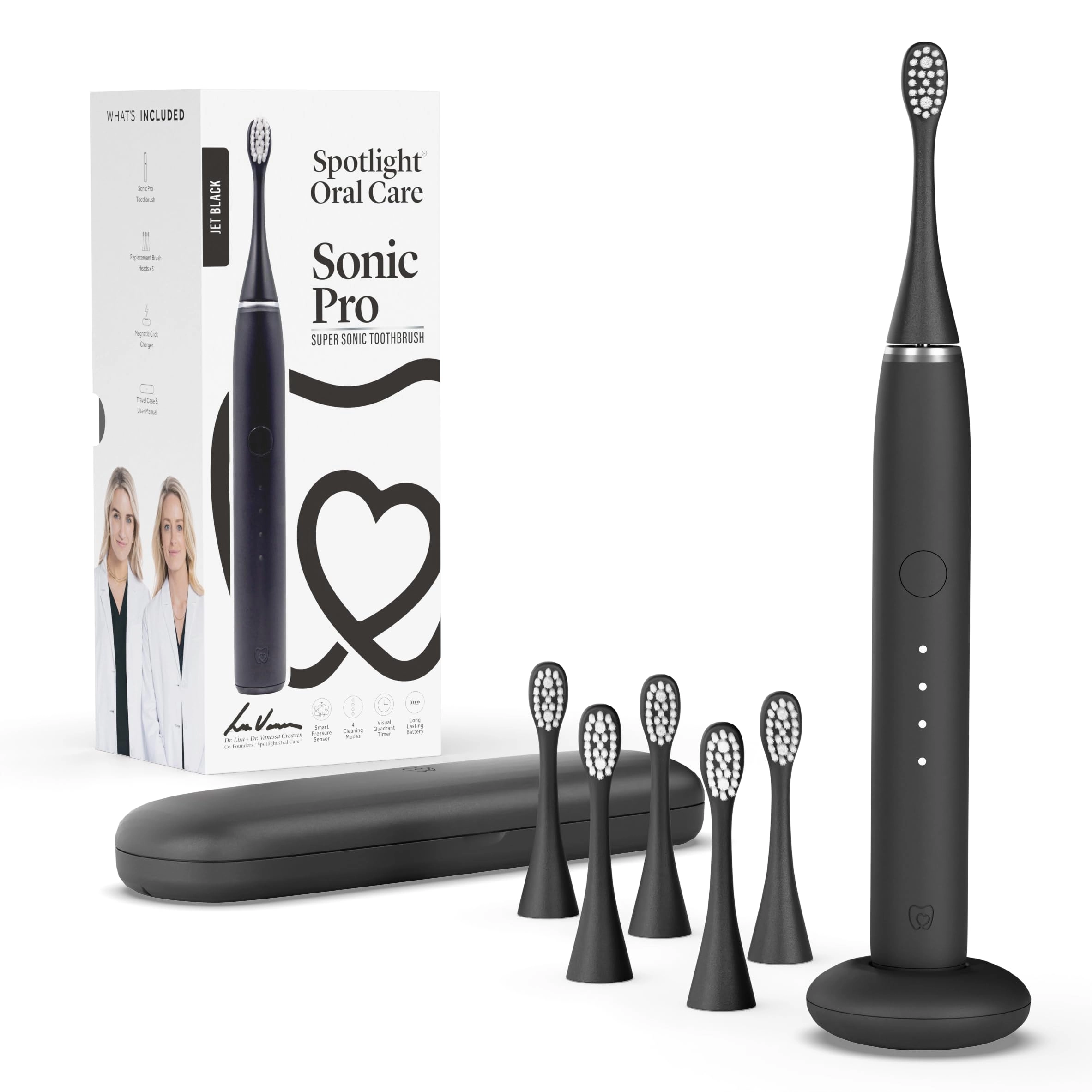 Sonic Electric Toothbrush - White 70-Day Battery Life