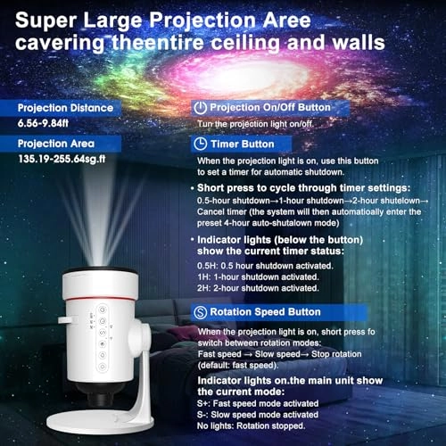 DWB Galaxy Projector 3840 x 2160