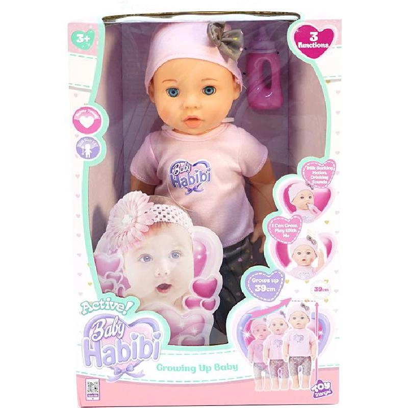 Baby Habibi Growing Up Baby - 3 Functions Pink Ages 3+
