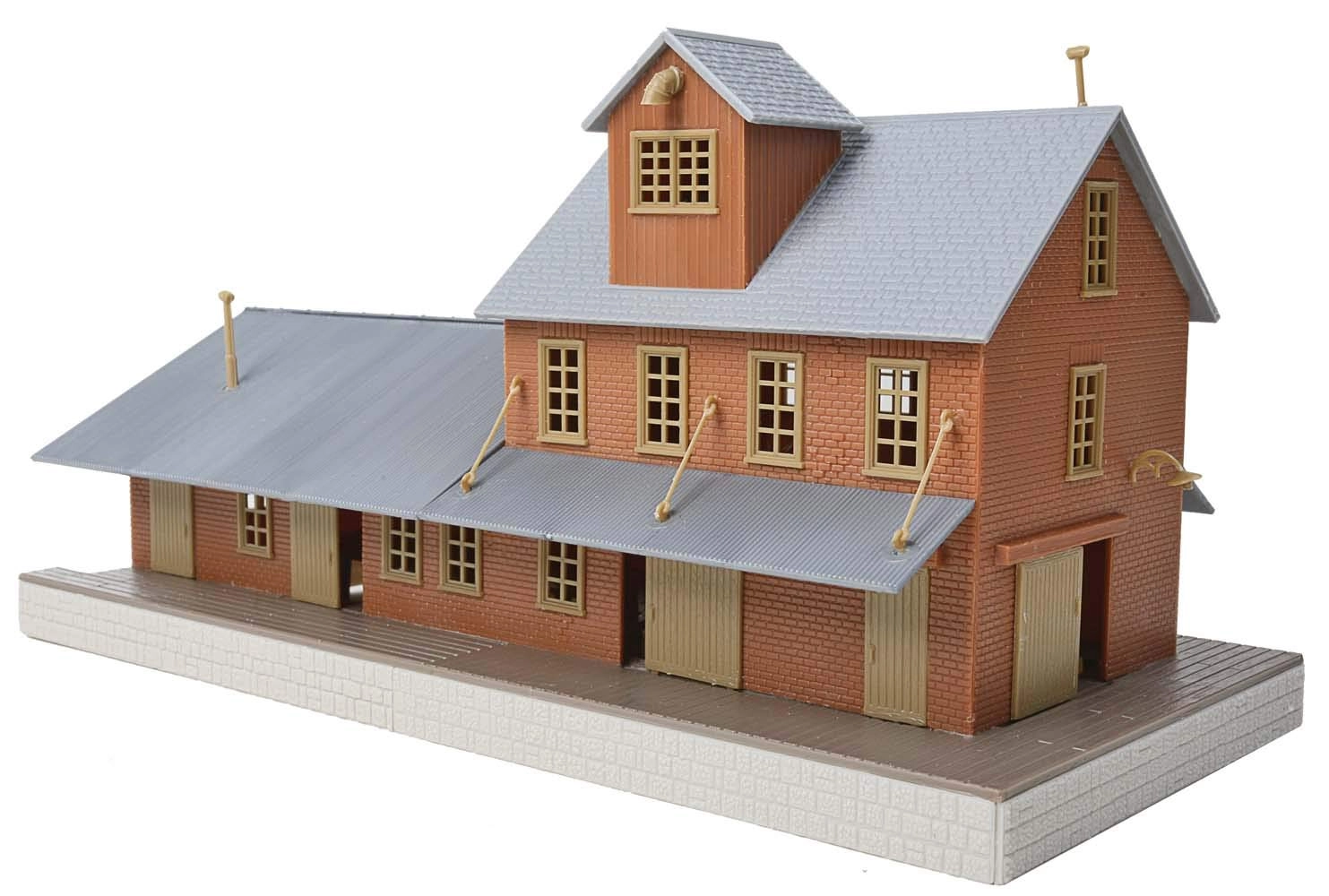 Brick Freight House - HO Kit