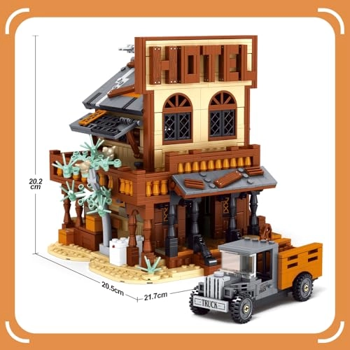 Cowboy City Hotel (39117) - Building Blocks