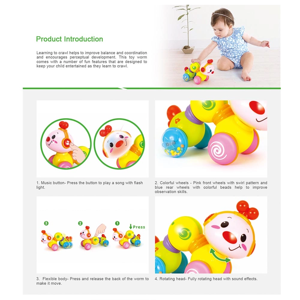 Happy Wiggle Worm - 6 months