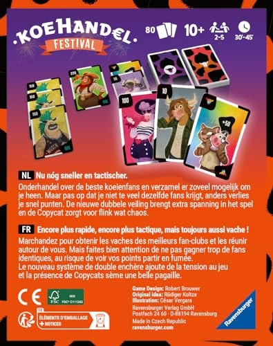 Kuhhandel Festival - Card Game (Dutch)