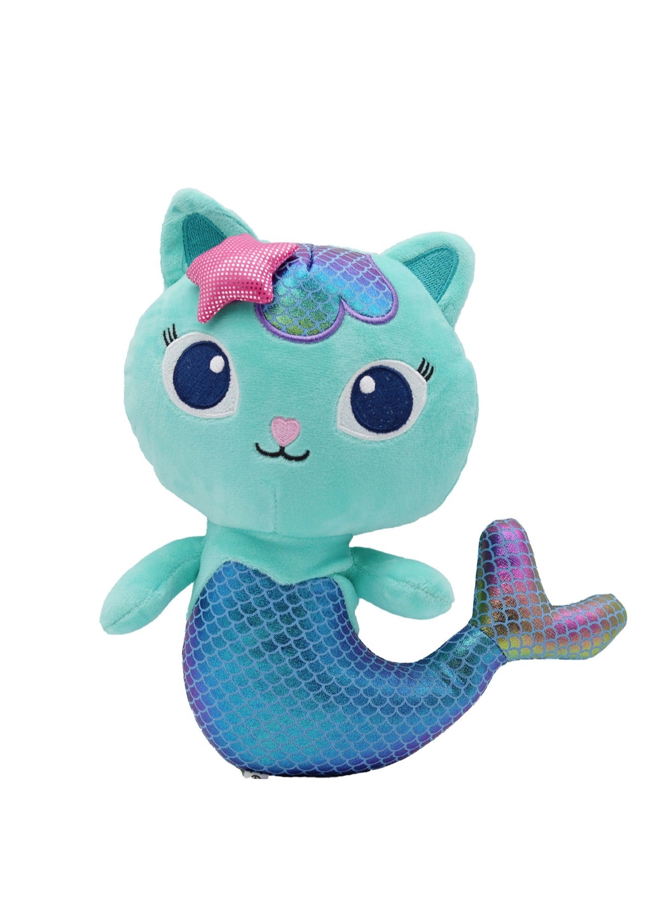 Gabby's Dollhouse Mermaid Cat Plush Toy - Early Childhood Education Cartoon
