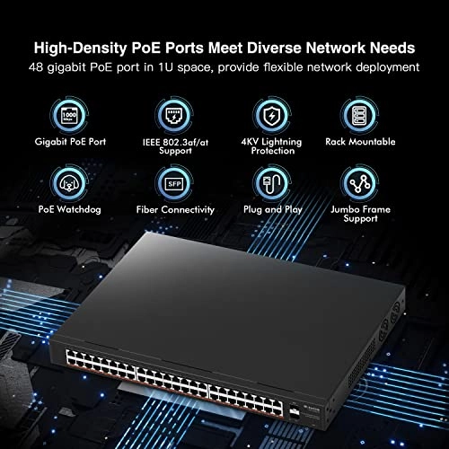50*1G POE 48-Ports
