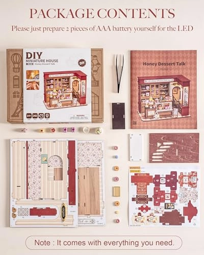 Miniature House Kit - Honey Dessert Talk