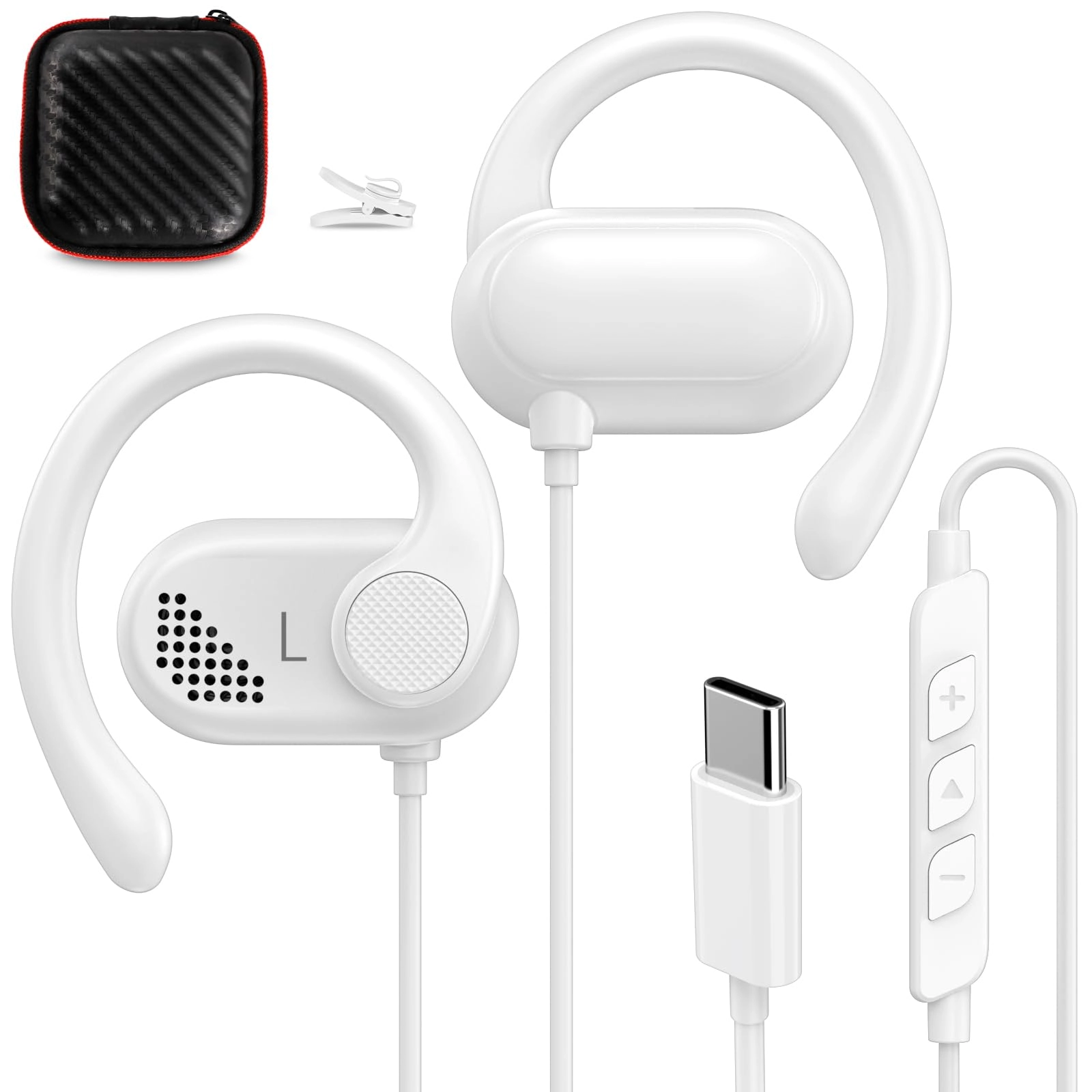 ASKUBSKU Open Ear Wired Headphone