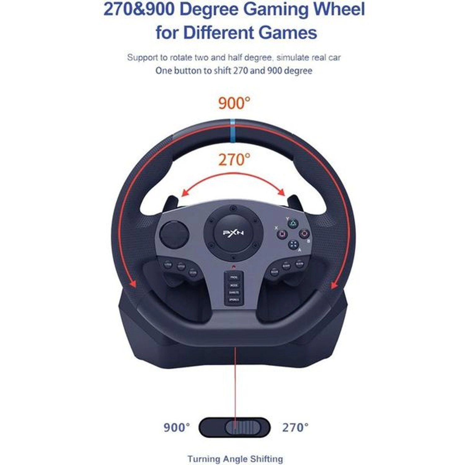 V9 Racing Wheel & Pedals