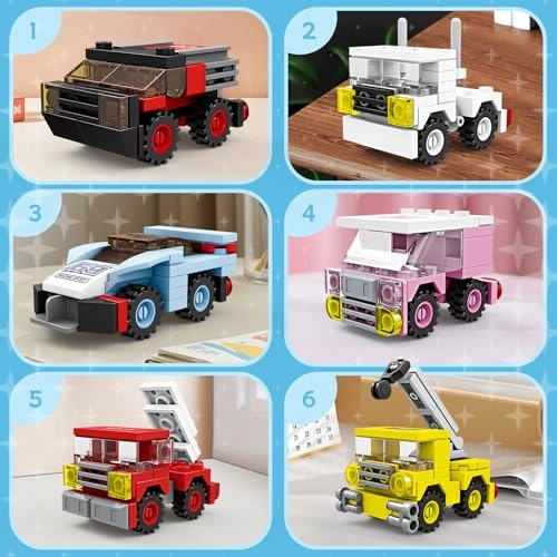 City Vehicles Building Set - 584 pcs