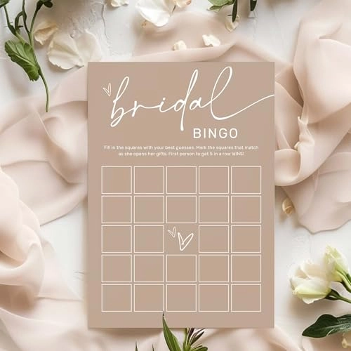 Bridal Shower Games Cards - Adult 25