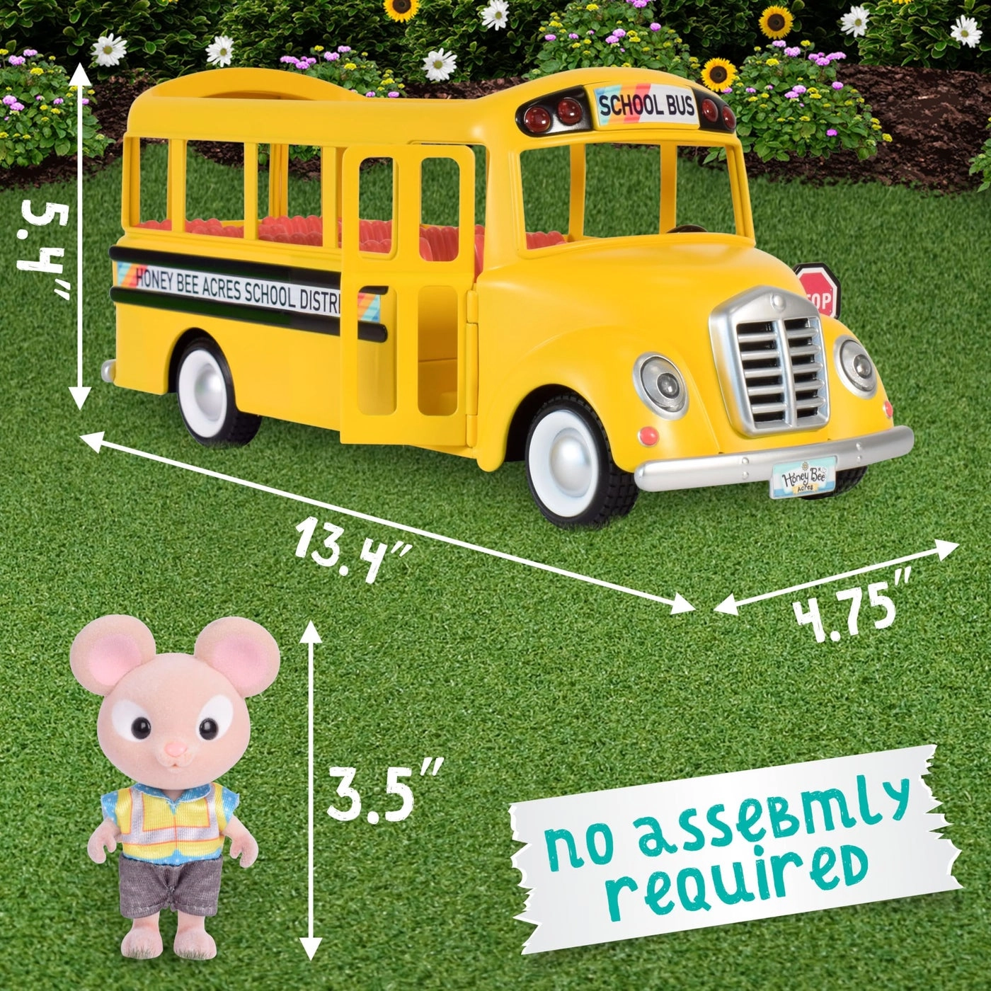 Sunshine School Bus - 2 Pieces