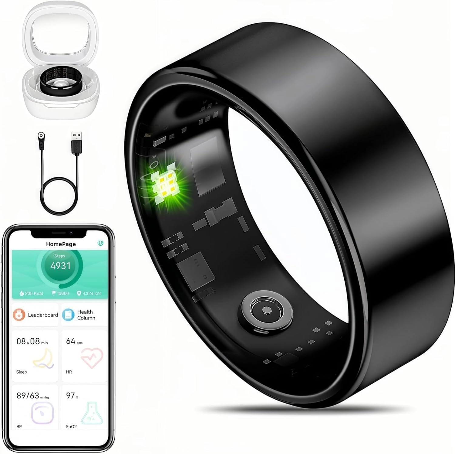 MZJ Smart Ring - 13#