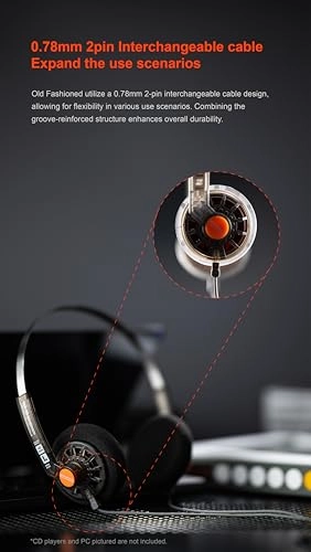 Old Fashioned Wired Headphone