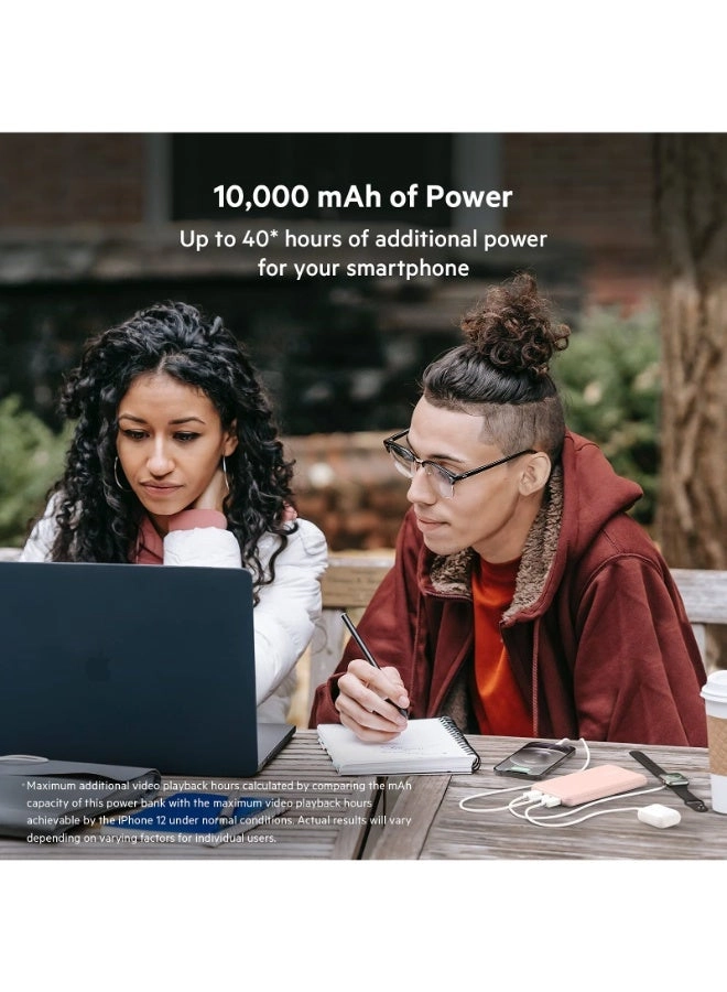 BPB011btBL - 10000 Watt-hour 15 Watt 2x USB A Ports 1x USB C