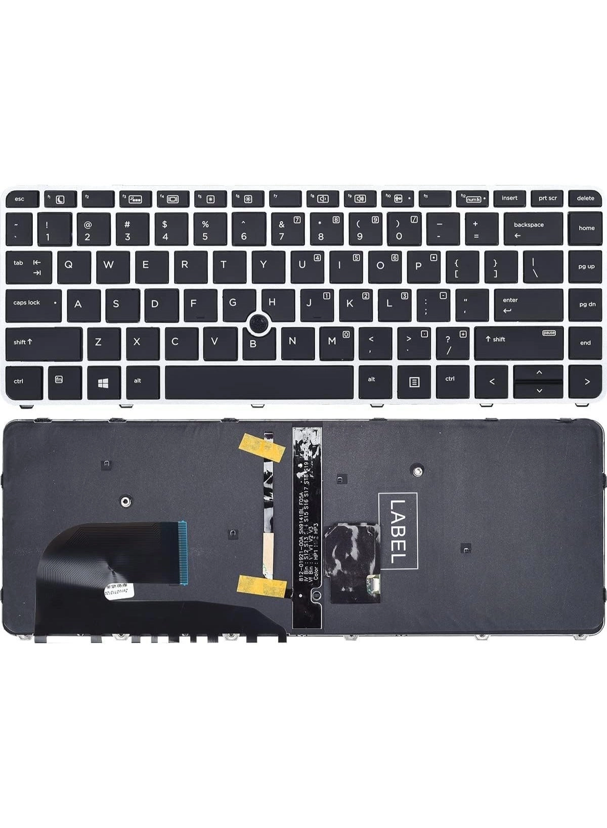 Elitebook 840 G3 848 G3 745 G3 745 G4 Replacement Keyboard - US